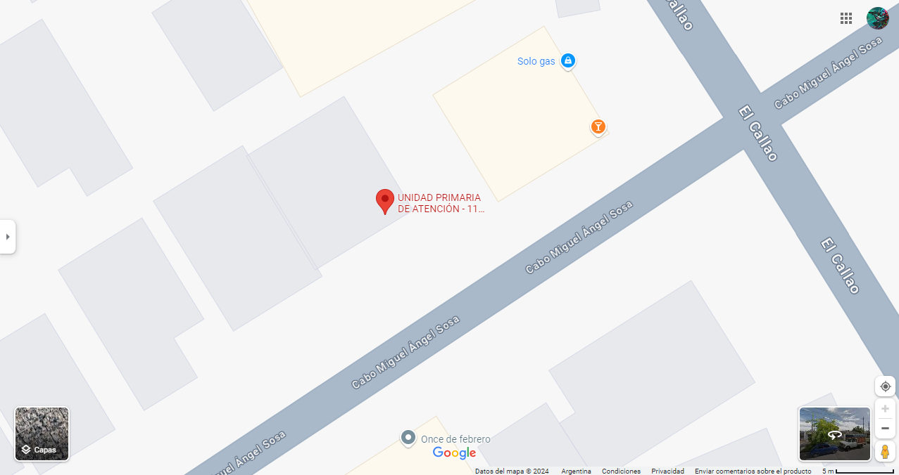 Ubicación detallada